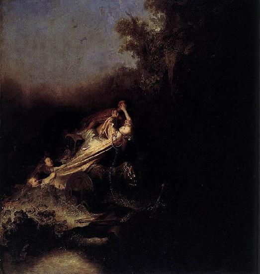 REMBRANDT Harmenszoon van Rijn The abduction of Proserpina. oil painting image